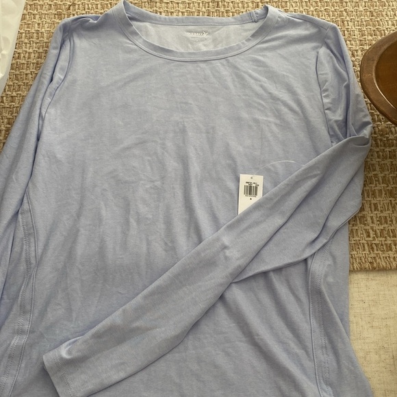 Light Blue Active Base Layer Long Sleeve Top NEW - Picture 12 of 12